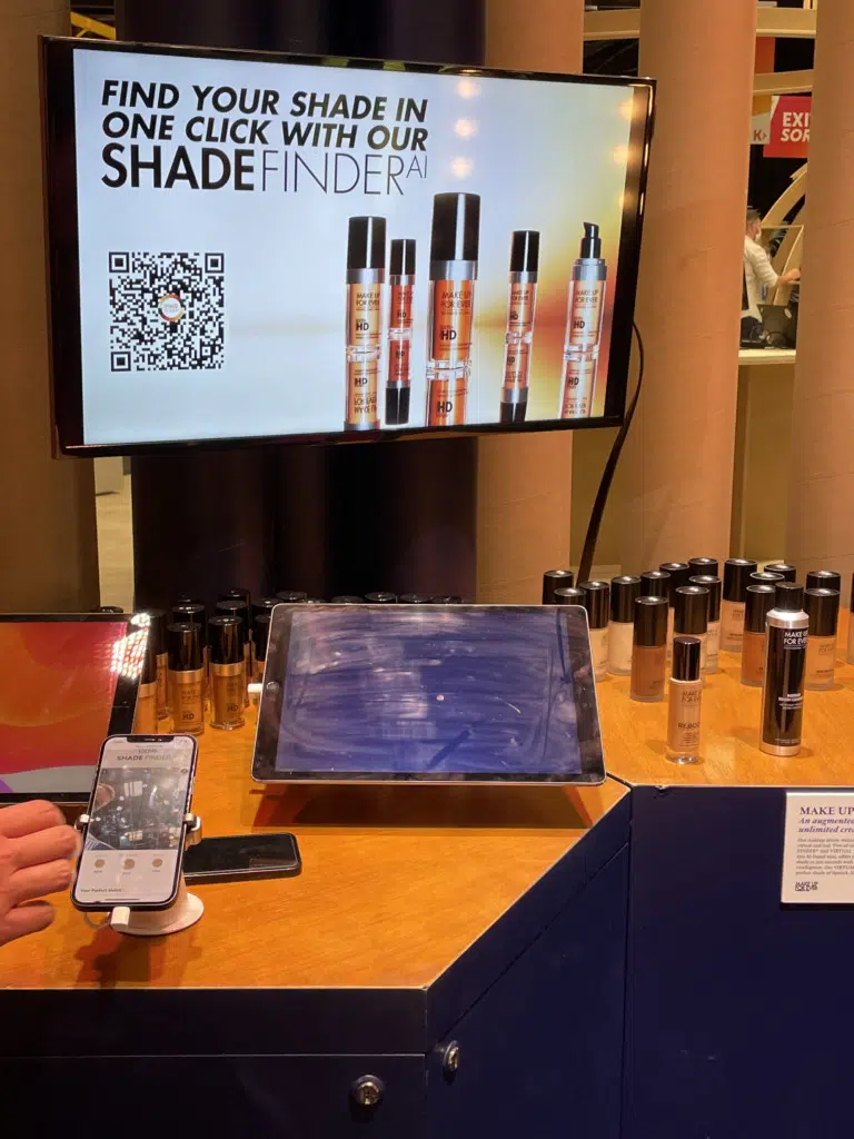 MAKE UP FOR EVER on LVMH stand- Vivatech 2021 - Lab Luxury and Retail