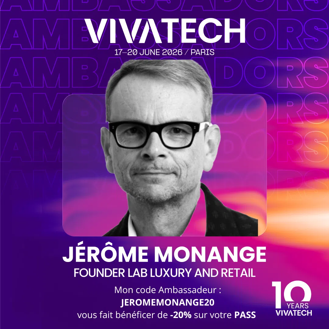 VivaTech 2026 Profitez de mon code Ambassadeur JEROMEMONANGE20 VivaTech 2026 Profitez de mon code Ambassadeur JEROMEMONANGE20 pour bénéficier de -20% sur tous vos PASS